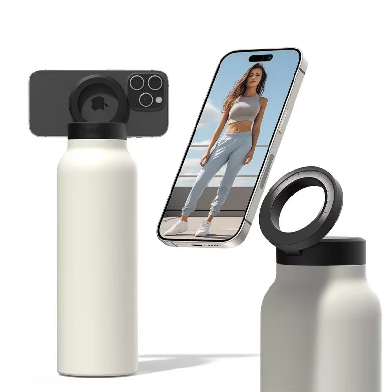 Water Bottle With Phone Holder UPDATED